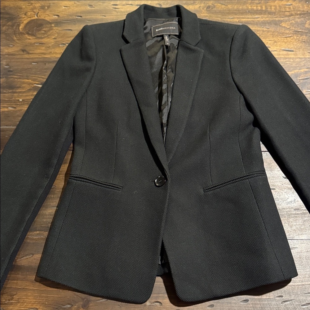 BCBGMaxAzria Classic Black Blazer